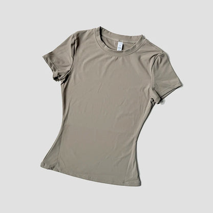 LS Women's Cropped Active Tee