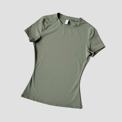 LS Women's Cropped Active Tee