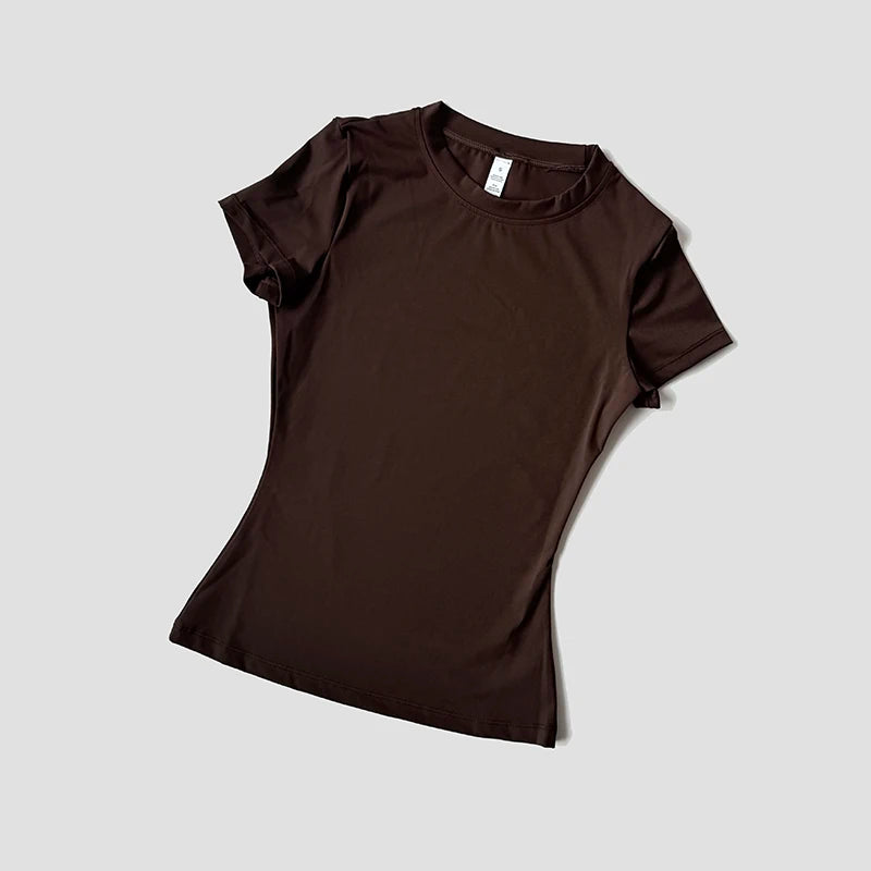 LS Women's Cropped Active Tee
